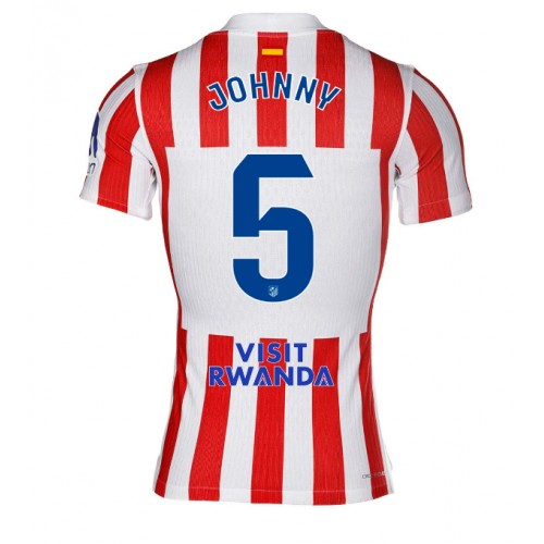 Stroje piłkarskie Atletico Madrid Johnny Cardoso #5 Koszulka Podstawowej 2025-26 Krótki Rękaw